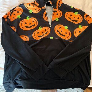 Halloween 1/4 zip shirt